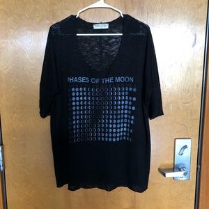 Phases of the moon tunic